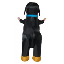 Adult Wiener Dog Inflatable Costume at Spirit Halloween
