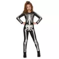 Kids Skeleton Jumpsuit Costume at Spencer's