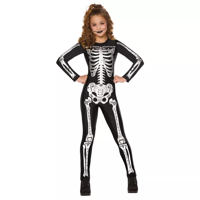 Kids Skeleton Jumpsuit Costume at Spencer's