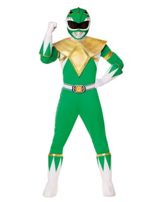 Adult Green Power Ranger Costume - Mighty Morphin Power Rangers