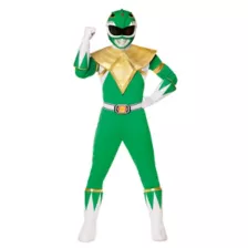 Adult Green Power Ranger Costume - Mighty Morphin Power Rangers at Spirit Halloween