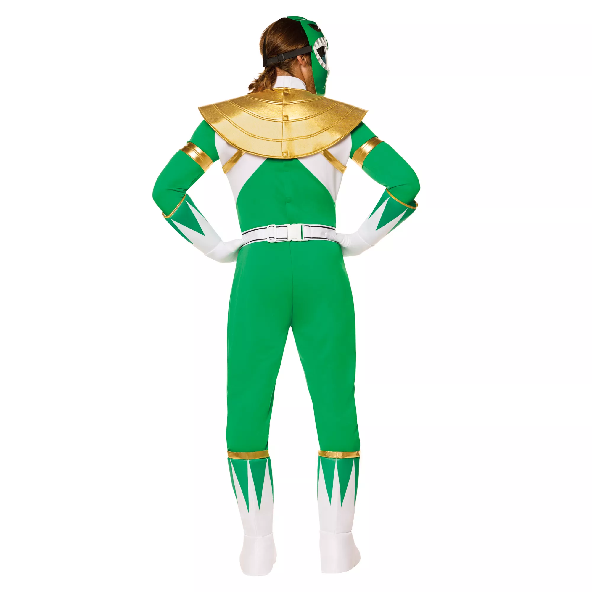 Adult Green Power Ranger Costume - Mighty Morphin Power Rangers at Spirit Halloween