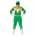 Adult Green Power Ranger Costume - Mighty Morphin Power Rangers at Spirit Halloween