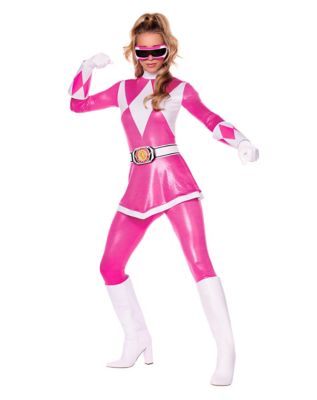 Adult Pink Power Ranger Costume - Mighty Morphin Power Rangers