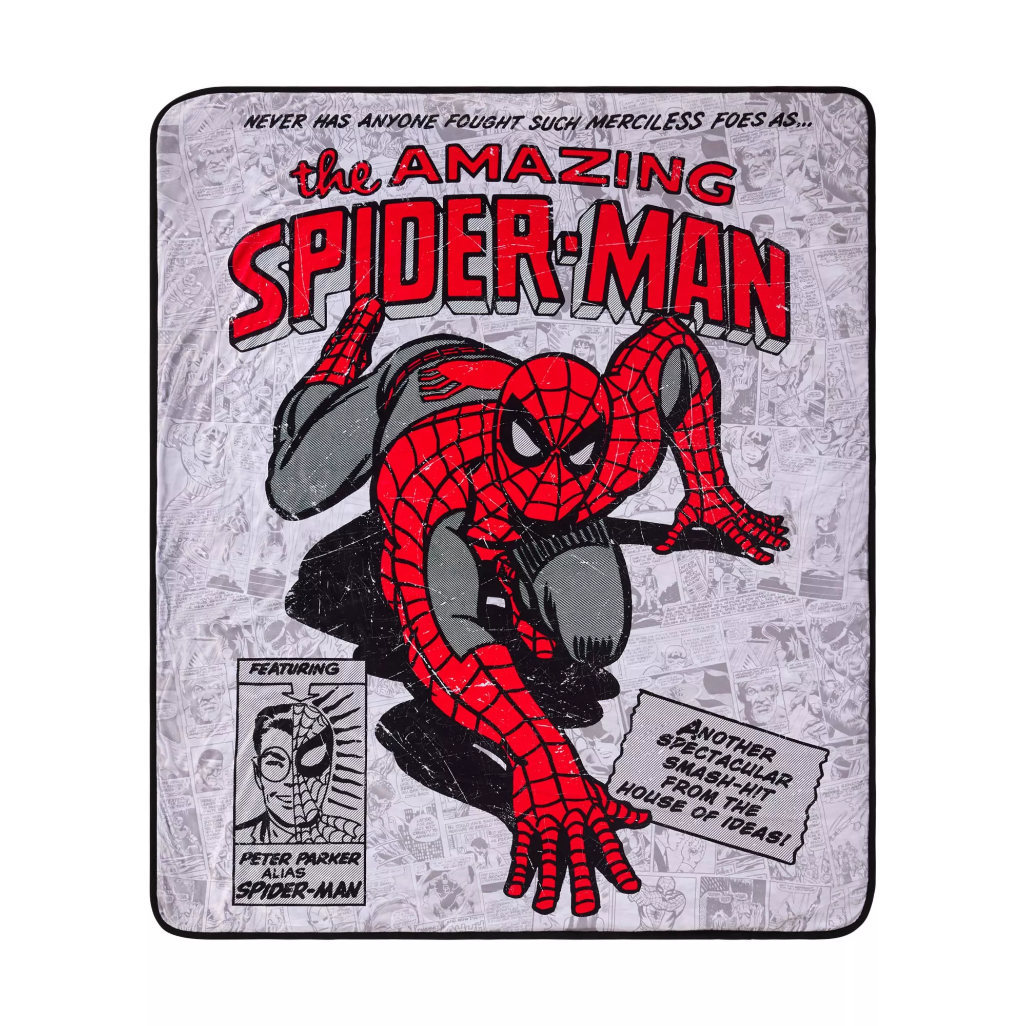 The Amazing Spider-Man Fleece Blanket - Marvel at Spencer's