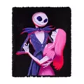 Jack and Sally Reversible Fleece Blanket - The Nightmare Before Christmas at Spencer's