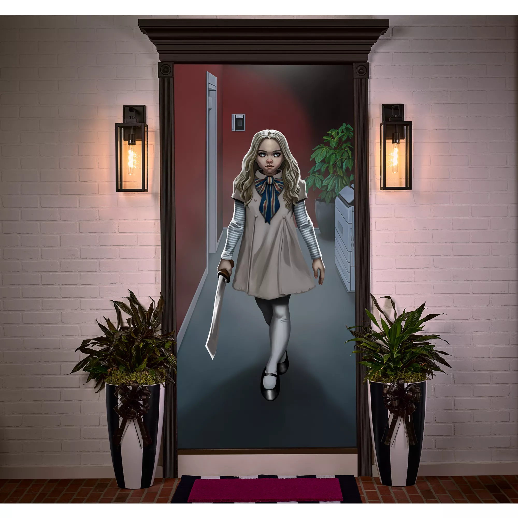 M3GAN Door Cover at Spirit Halloween