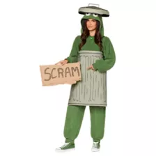 Adult Oscar the Grouch Costume - Sesame Street at Spirit Halloween