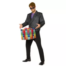 Adult Dick in a Box Blonde Costume - Saturday Night Live at Spirit Halloween