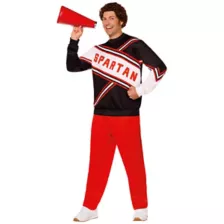 Adult Spartan Cheer Uniform Costume -  Saturday Night Live at Spencer's