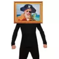 Adult Painty the Pirate 3D Foam Costume - SpongeBob SquarePants at Spirit Halloween