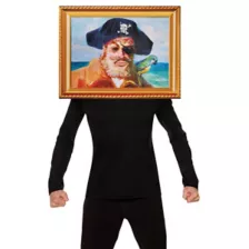 Adult Painty the Pirate 3D Foam Costume - SpongeBob SquarePants at Spirit Halloween