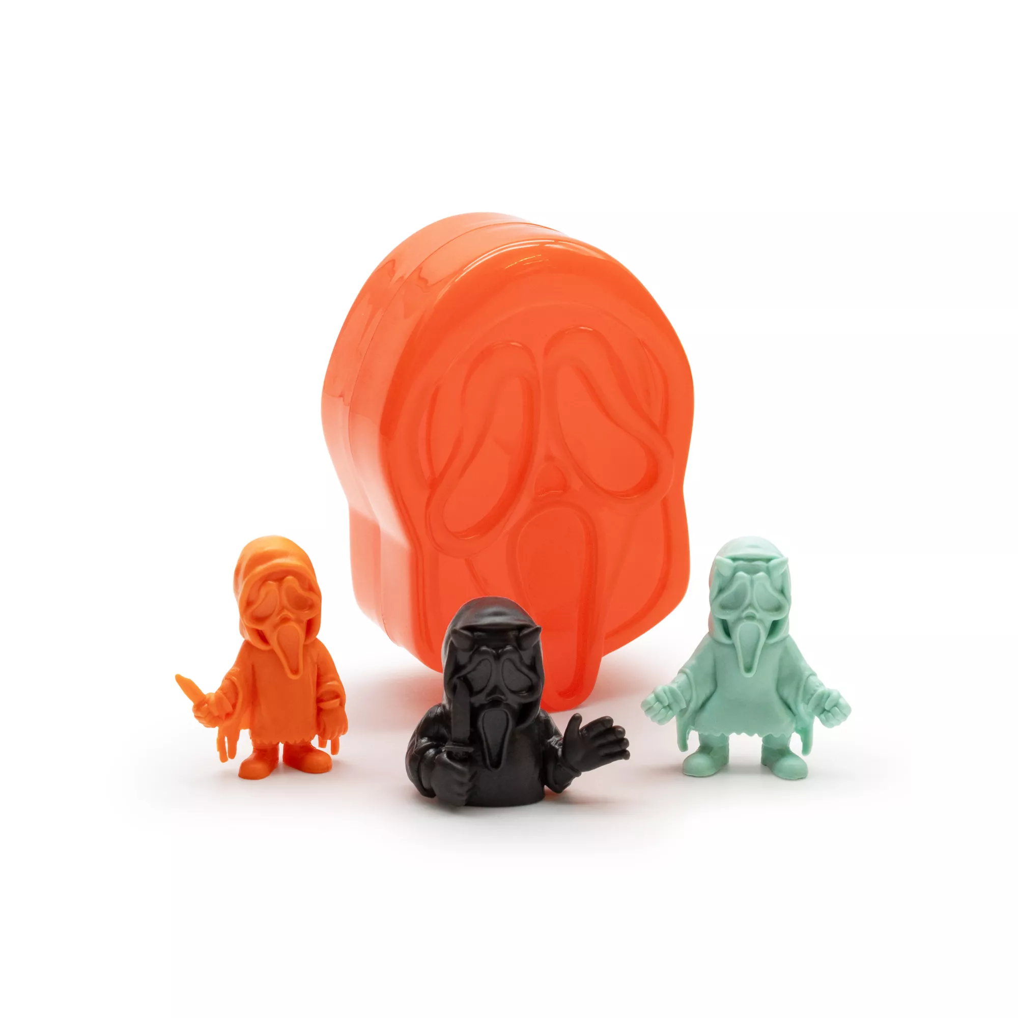 Multi-Pack Ghost Face Tiny Mights Mystery Figures - 3 Pack at Spirit Halloween