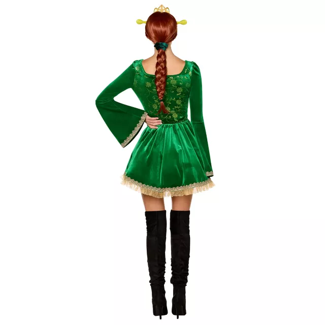green emerald velvet dress FIONA DRESS main image 0