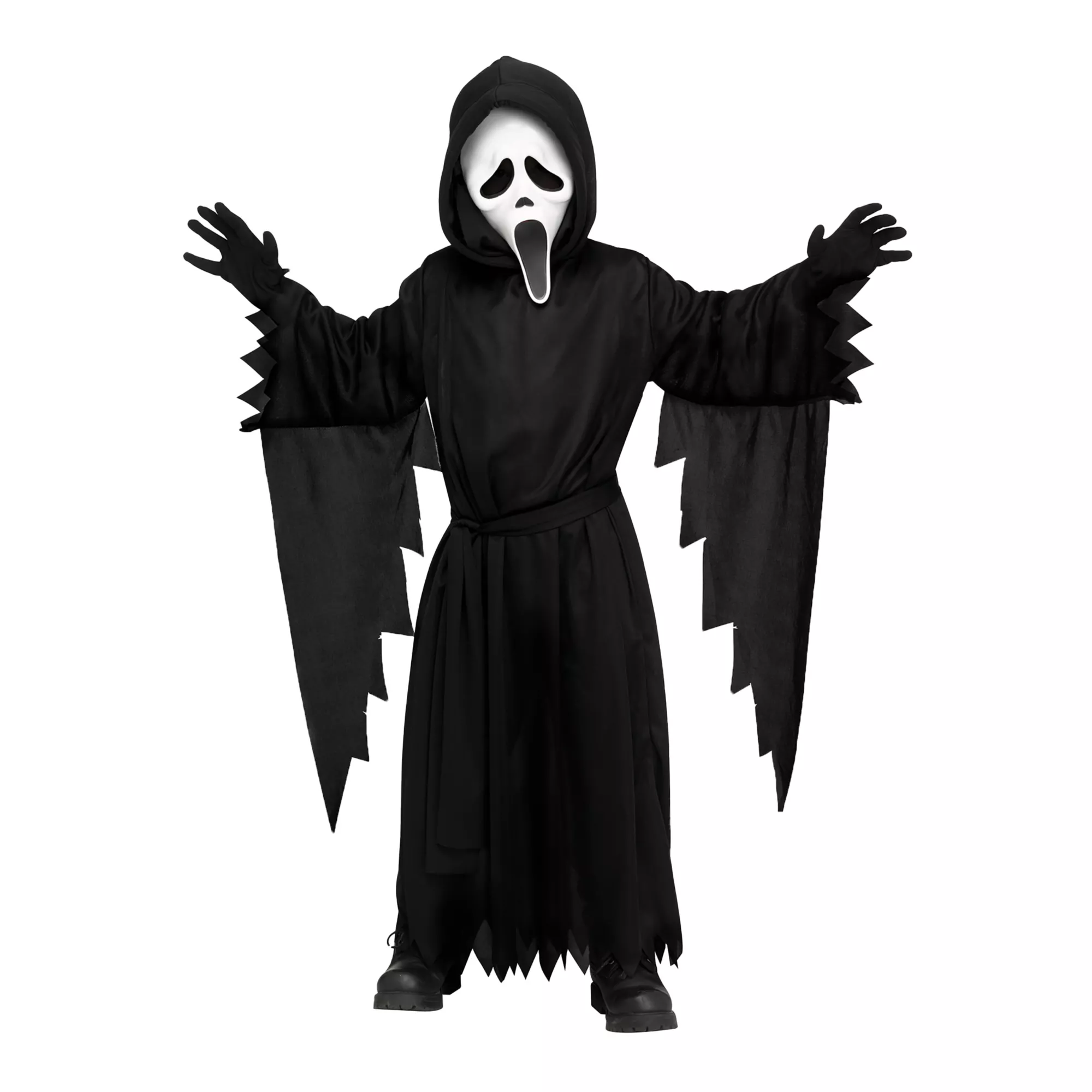 Toddler Glow in the Dark Ghost Face Costume at Spirit Halloween