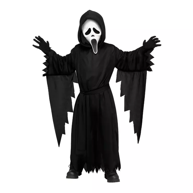 Toddler Glow in the Dark Ghost Face Costume at Spirit Halloween