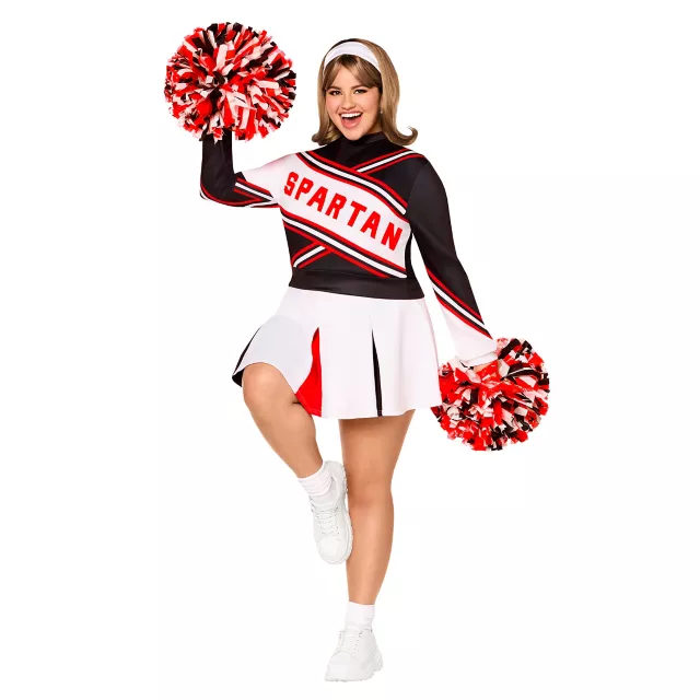 Adult Spartan Cheerleader Costume - Saturday Night Live at Spirit Halloween