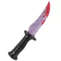 Ghost Face Purple Bling Knife at Spirit Halloween