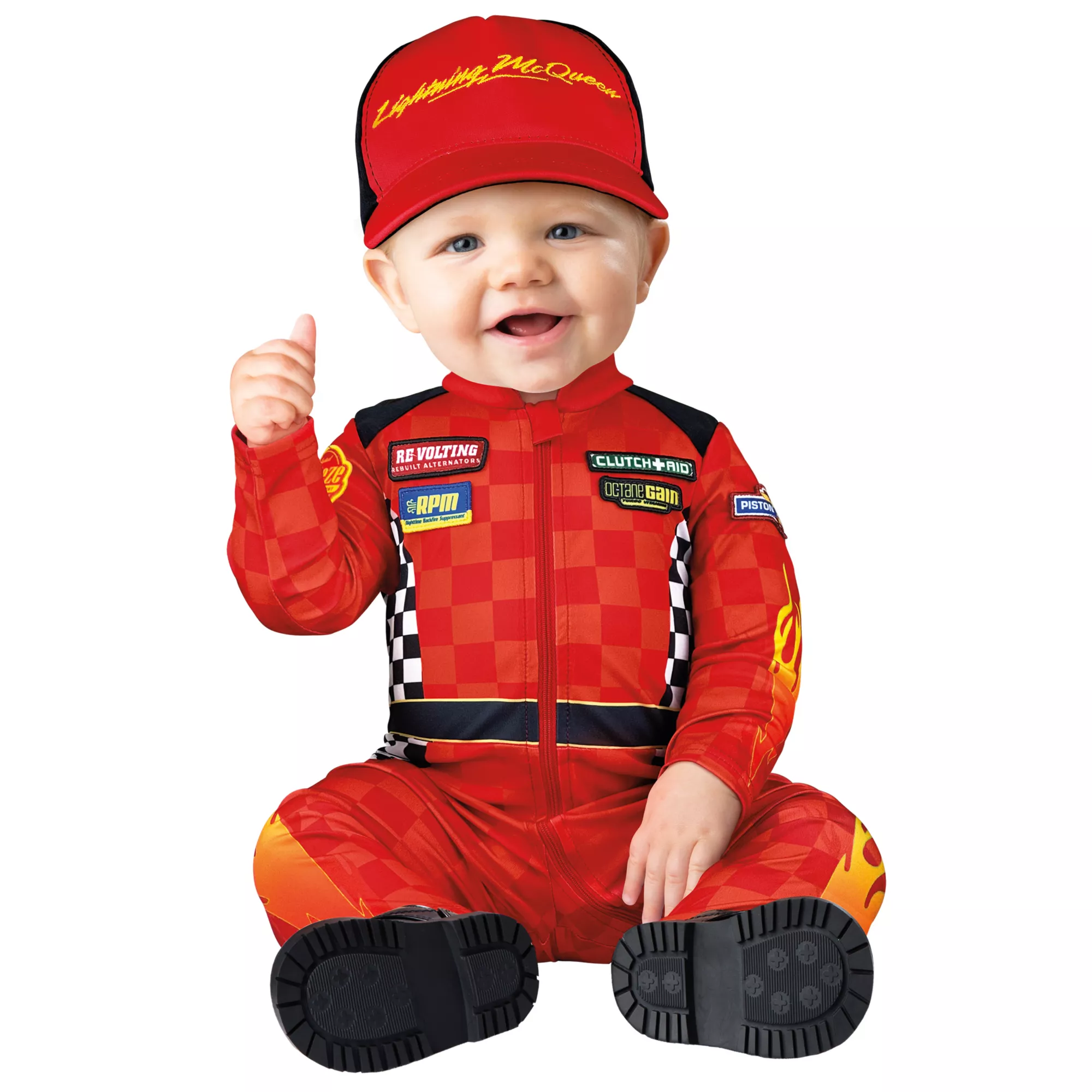 Baby Pit Crew Jumpsuit Costume - Cars at Spencer's