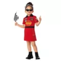 Toddler Lightning McQueen Pit Dress Costume - Cars at Spirit Halloween