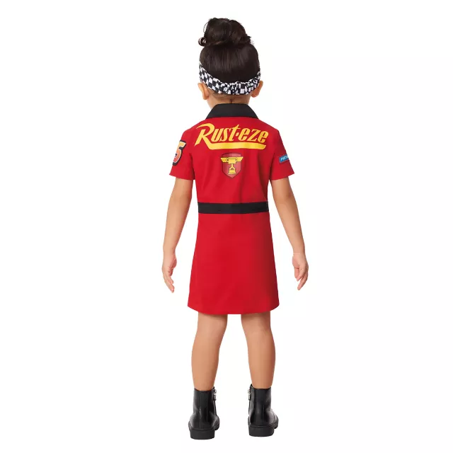 Toddler Lightning McQueen Pit Dress Costume - Cars at Spirit Halloween