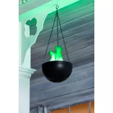 Mini Hanging Green LED Flame Light at Spencer's