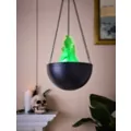 Mini Hanging Green LED Flame Light at Spencer's