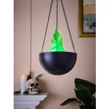 Mini Hanging Green LED Flame Light at Spencer's