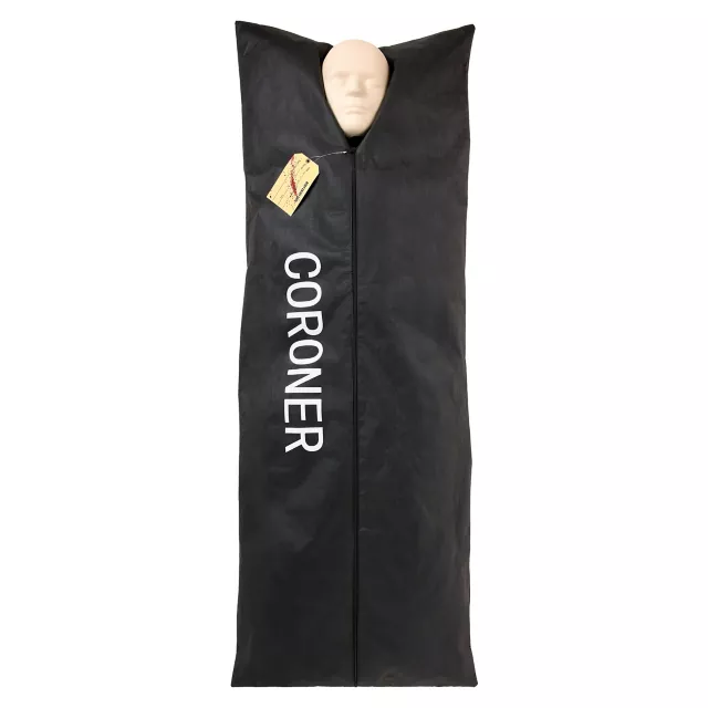 Coroner Body Bag Kit at Spirit Halloween