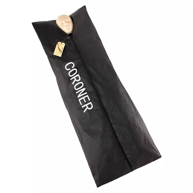 Coroner Body Bag Kit at Spirit Halloween