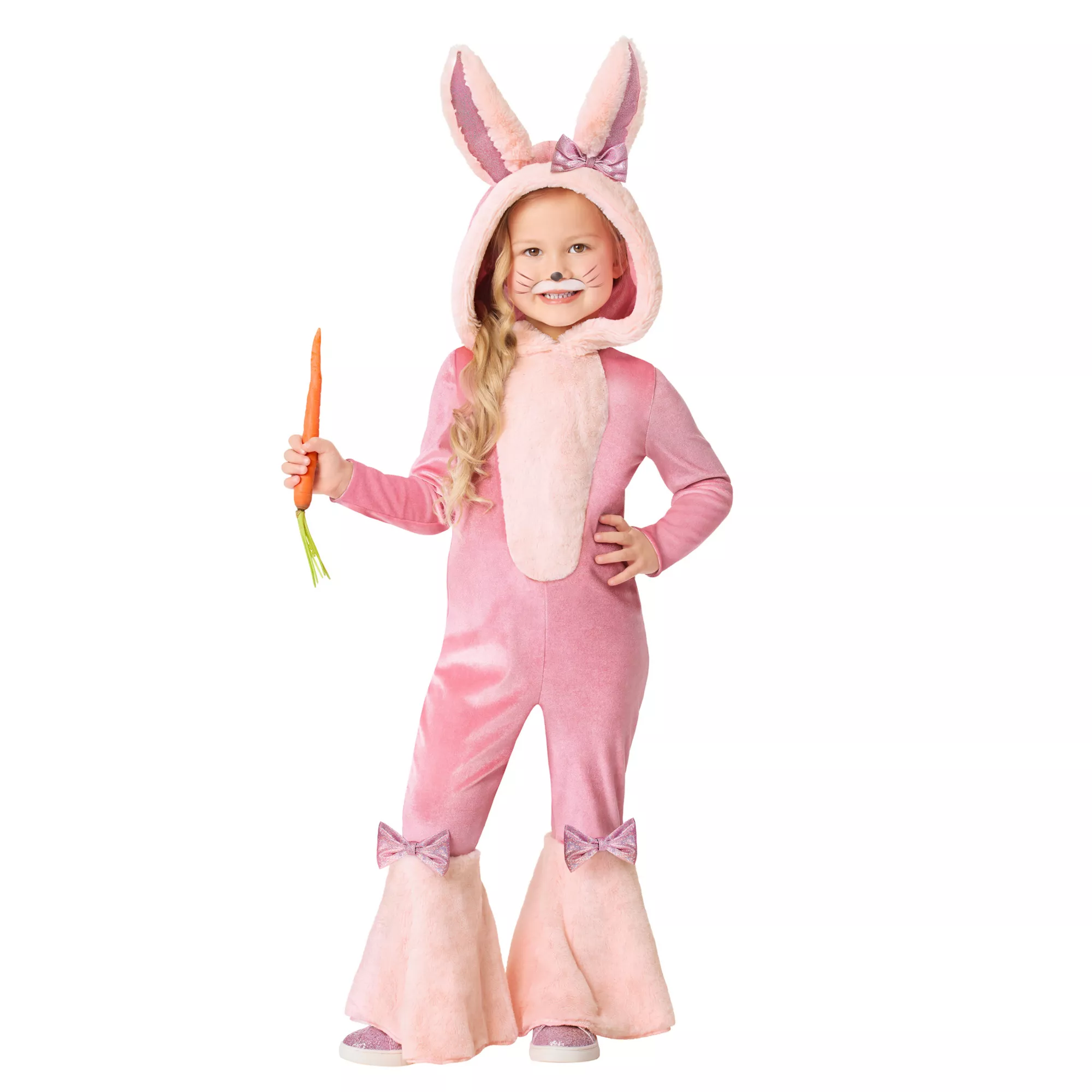 Toddler Bunny Bell Bottom Jumpsuit Costume at Spirit Halloween