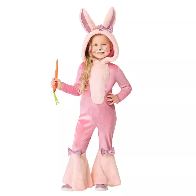 Toddler Bunny Bell Bottom Jumpsuit Costume
