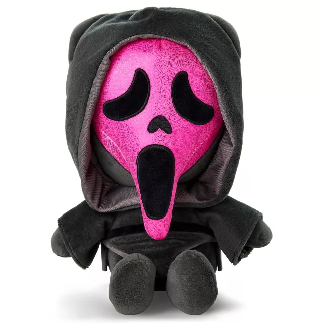 Ghost Face Pink Bling Plush - Spirithalloween.com