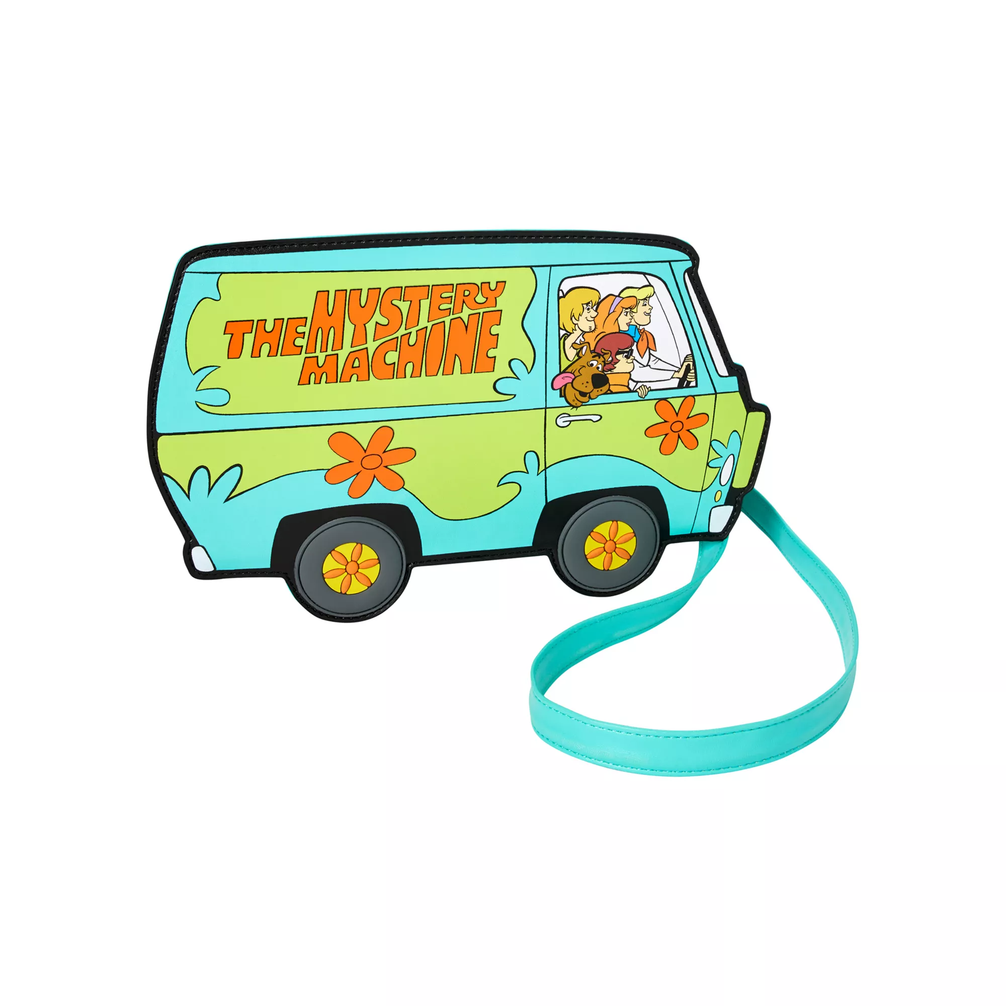 Mystery Machine Gang Crossbody Bag -  Scooby-Doo at Spencer's