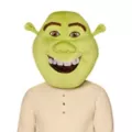 Shrek Mascot Head Full Mask at Spirit Halloween