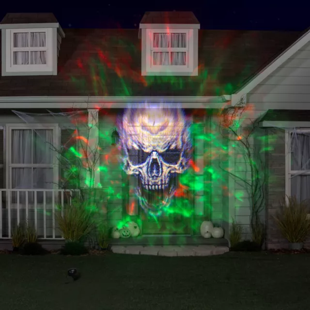 Skull Fire and Ice Light Projector at Spirit Halloween