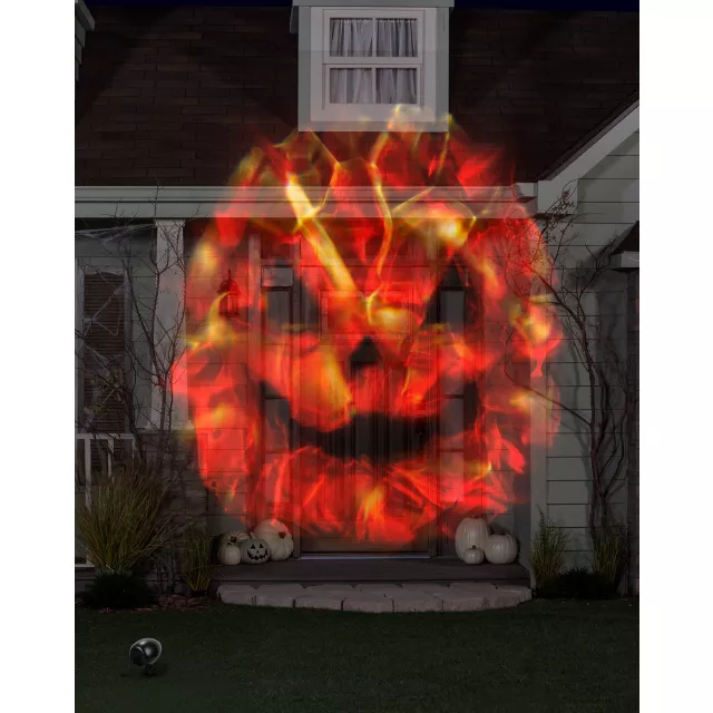 Pumpkin Fire and Ice Light Projector at Spirit Halloween