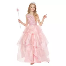 Kids Glinda Costume Deluxe -  Wicked at Spencer's
