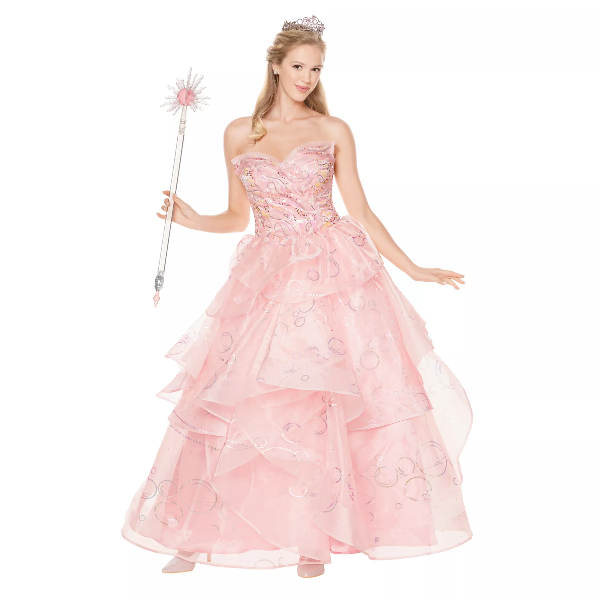 Adult Glinda Costume Deluxe - Wicked at Spirit Halloween