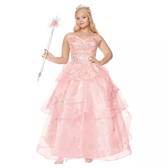Adult Glinda Costume Deluxe - Wicked at Spirit Halloween