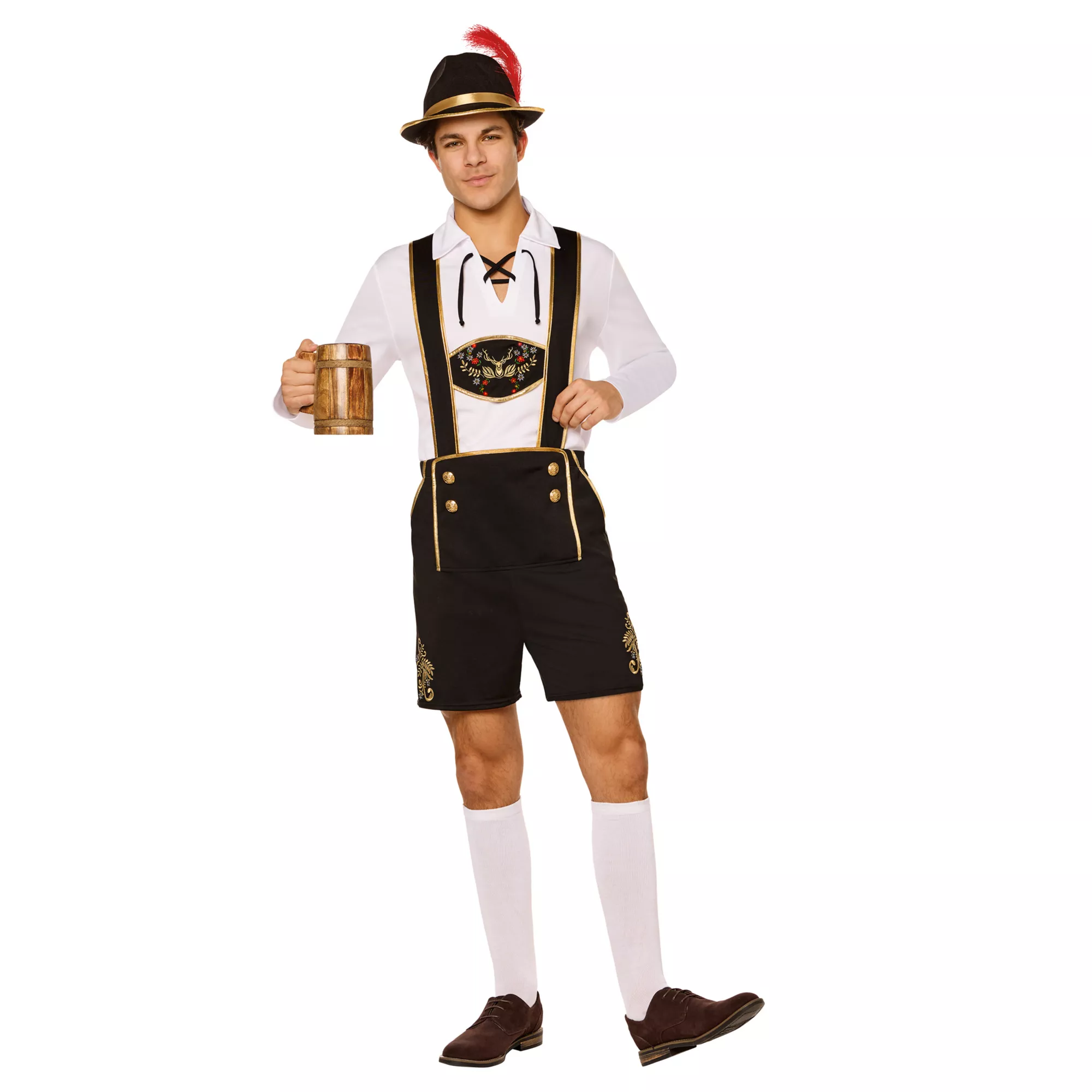 Adult Oktoberfest Lederhosen Costume at Spirit Halloween