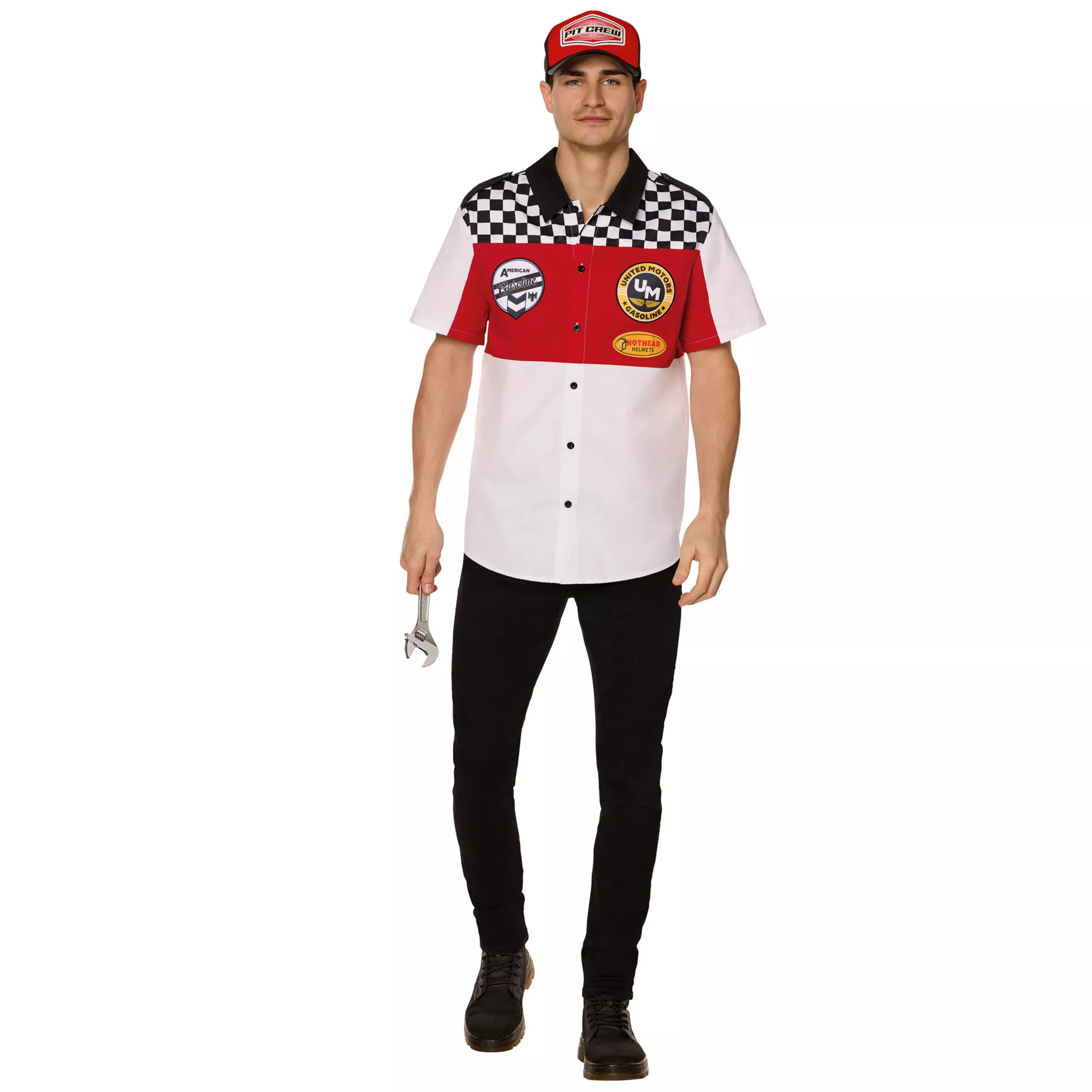 Adult Pit Crew Uniform at Spencer's