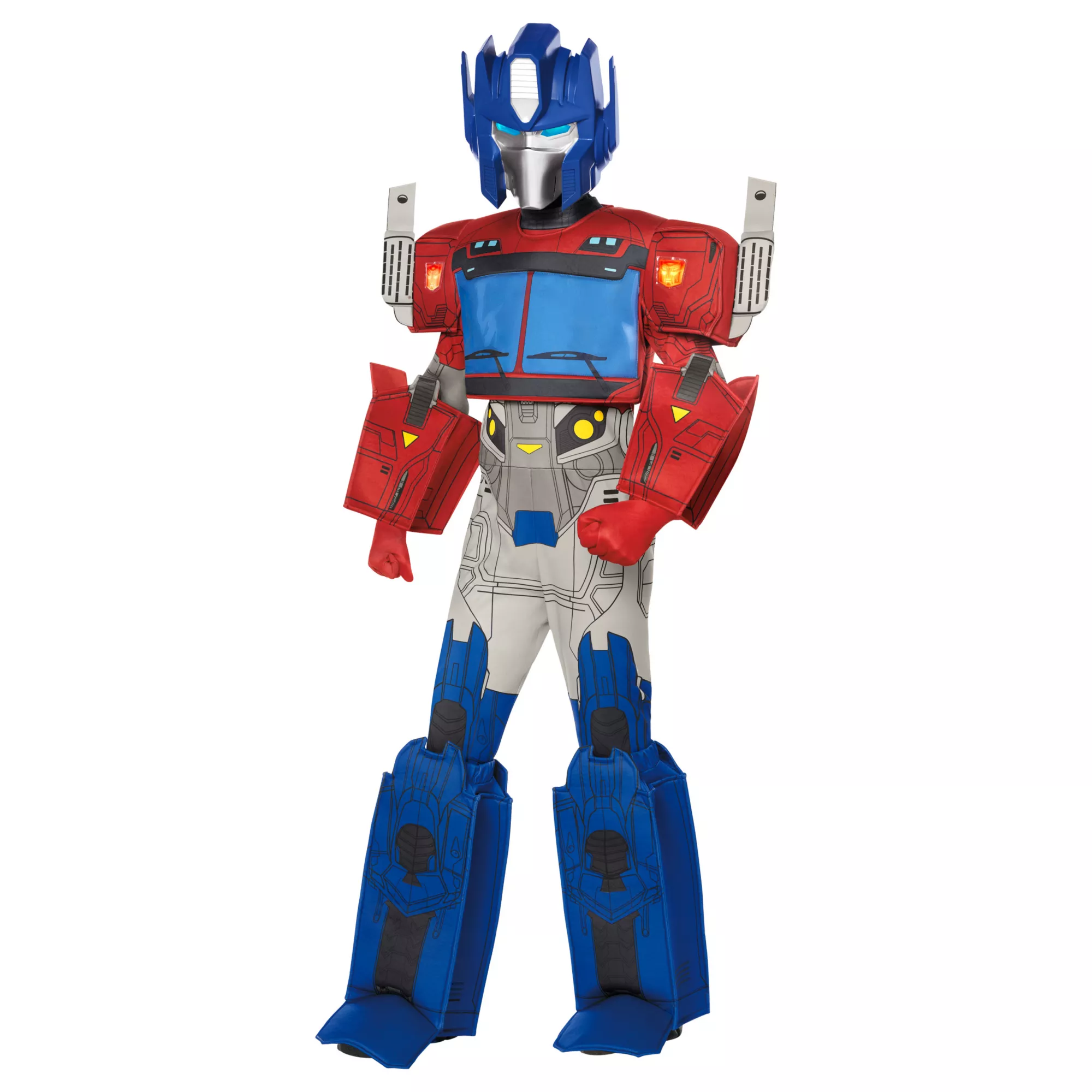 Kids Light-Up Optimus Prime Costume Deluxe - Transformers at Spirit Halloween