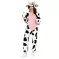 Adult Cow Jumpsuit Costume at Spencer's