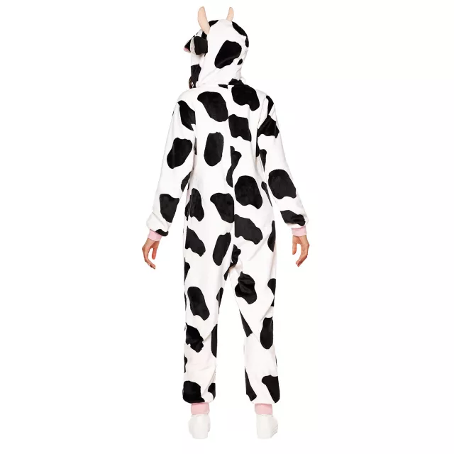 Adult Cow Jumpsuit Costume