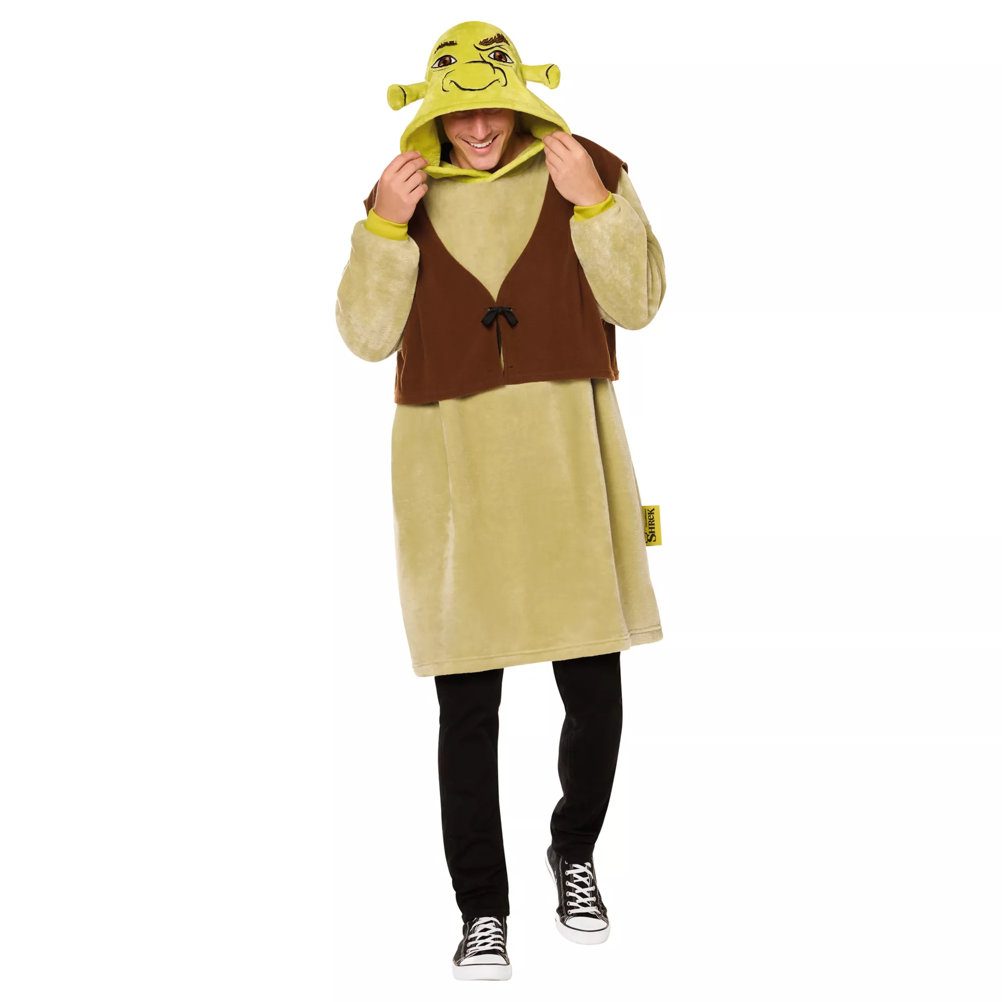 Shrek Hooded Blanket at Spirit Halloween