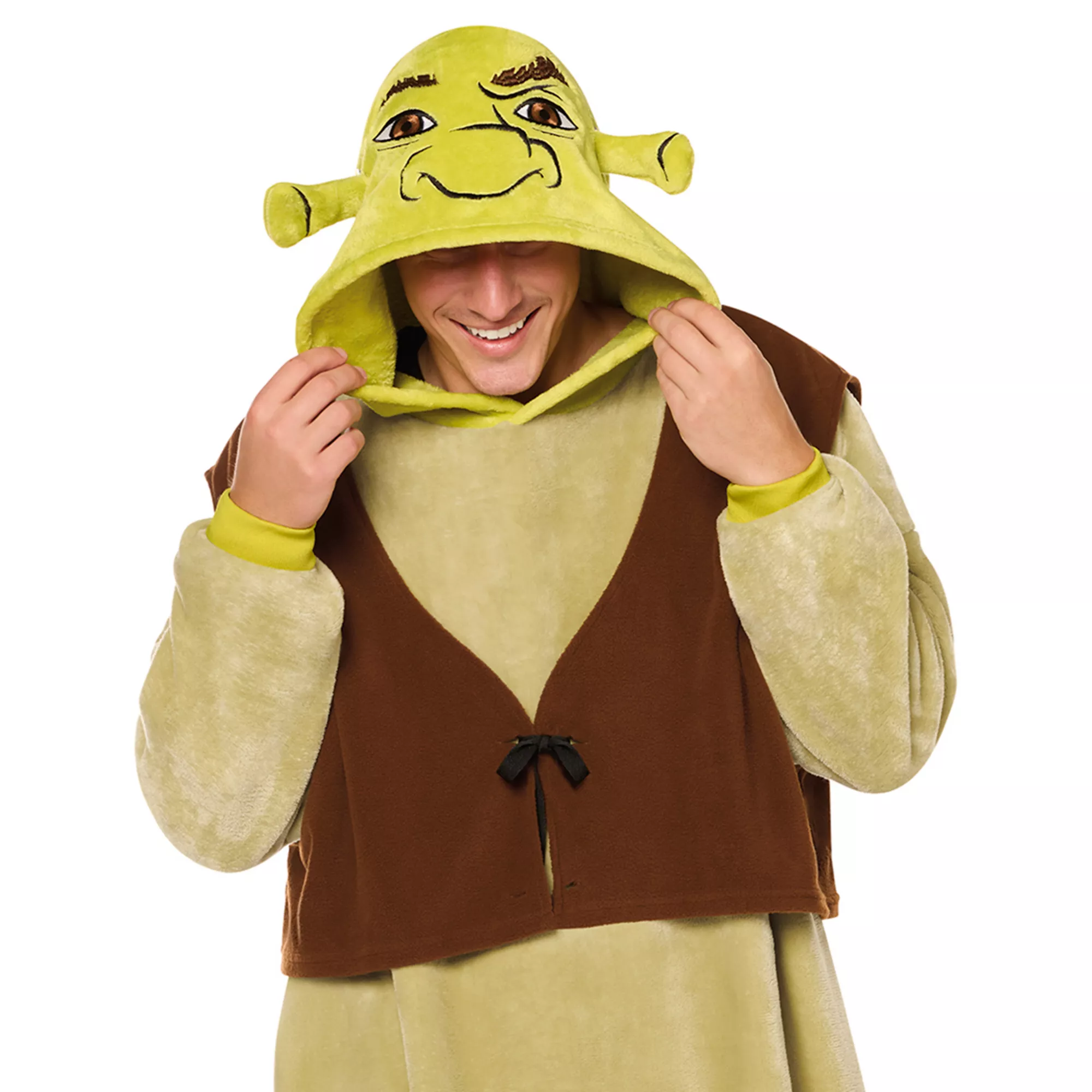 Shrek Hooded Blanket at Spirit Halloween