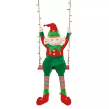 4 Ft 3 In Swinging Elf Animatronic at Spirit Halloween