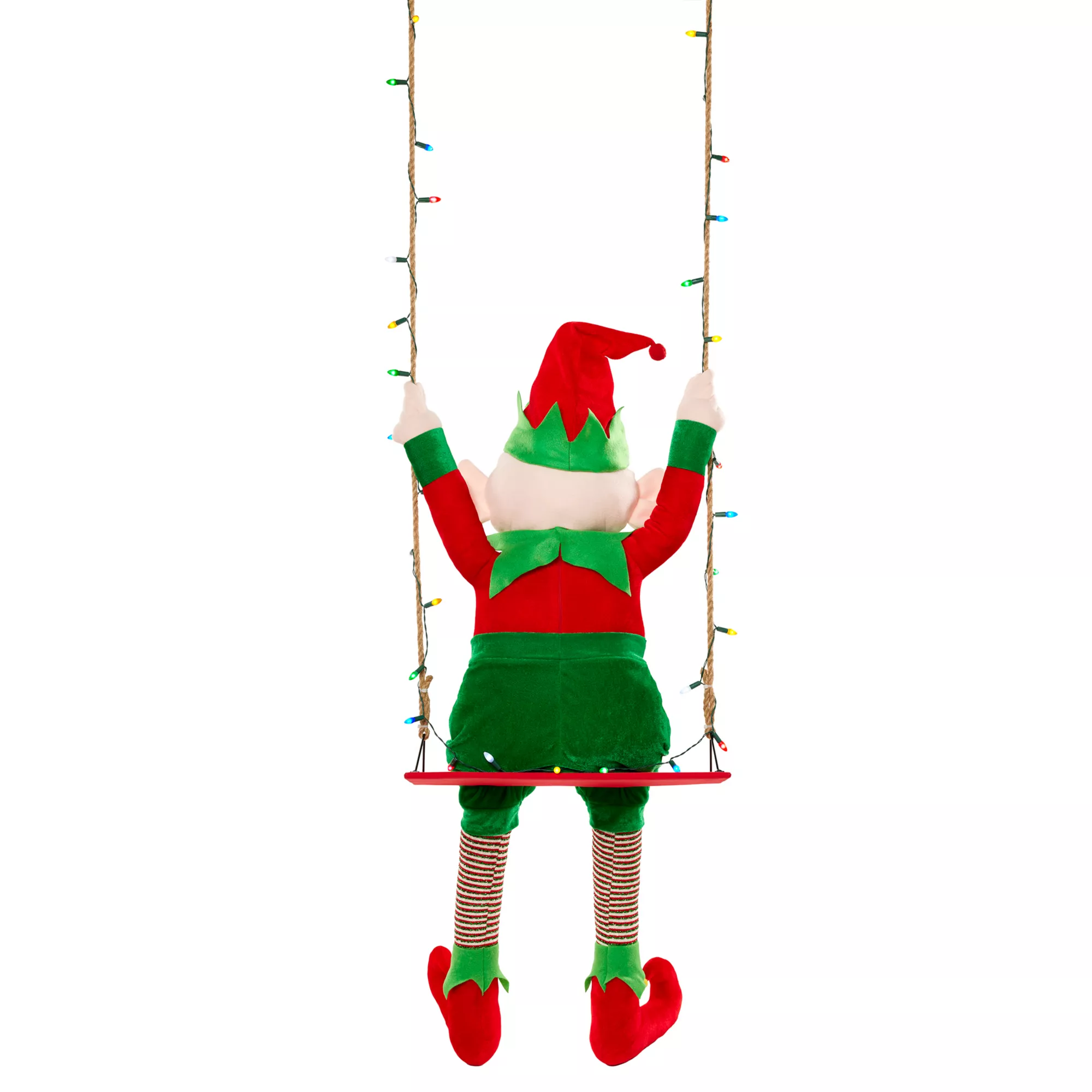 4 Ft 3 In Swinging Elf Animatronic at Spirit Halloween