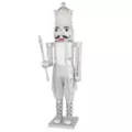 7 Ft Silver Bling Bluetooth Compatible Nutcracker Animatronic at Spirit Halloween